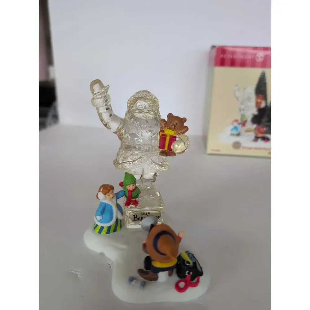 Dept 56 Kringle Street Town‎ Santa Ice Sculpture 56869 North Pole Retired 2004